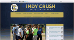 Desktop Screenshot of indycrushfastpitch.com